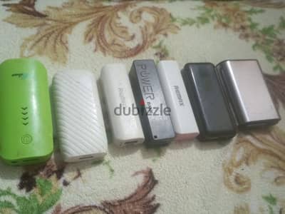 ٧باور بنك شغالين بكفاءه ٦٠٠٠و ٨٠٠٠ و١٠٠٠٠