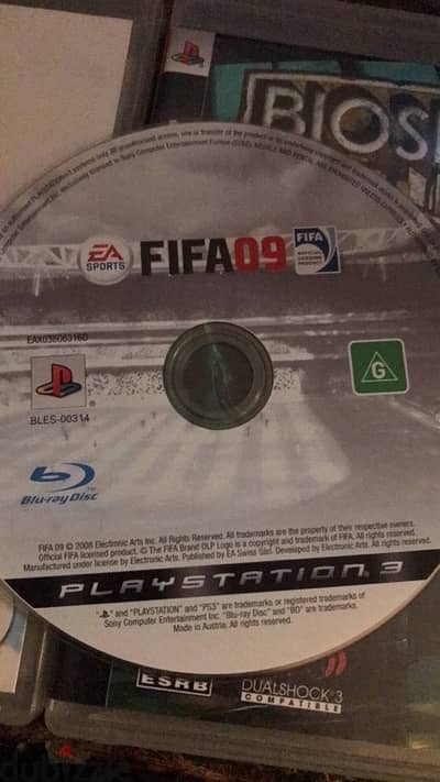Grand Turismo 5 & Minecraft & Fifa 09 for PS3