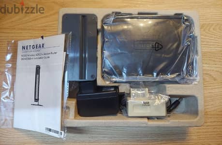 راوتر Netgear "genie" N300 استعمال خفيف بكرتونته