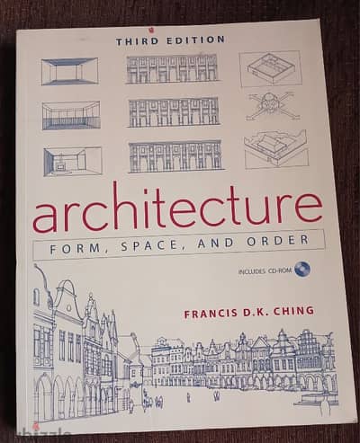كتاب "العمارة: الشكل، الفضاء" (Architecture: Form, Space, and Order)