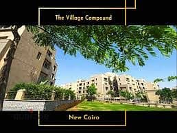 شقه لايجار 2 غرف  بالمطبخ  بلاجهزة و التكيفات فيو لاند سكيب فى BY palm Hills  THE Village   جاهزة لسكن