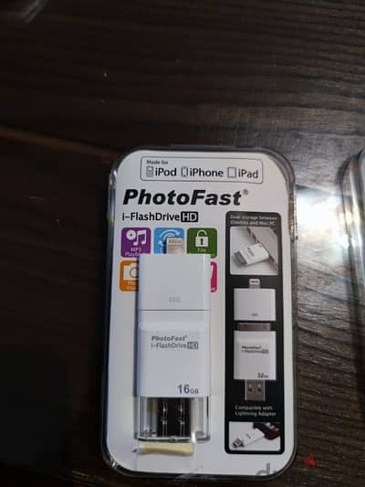 فلاشة PhotoFast i-FlashDrive HD أصلية – 16GB