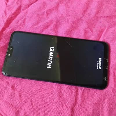 HUAWEI Y9 2019 شغال للبيع كقطع غيار