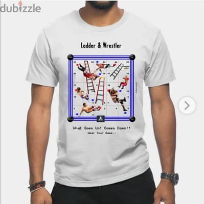 Ladder and Wrestler board game