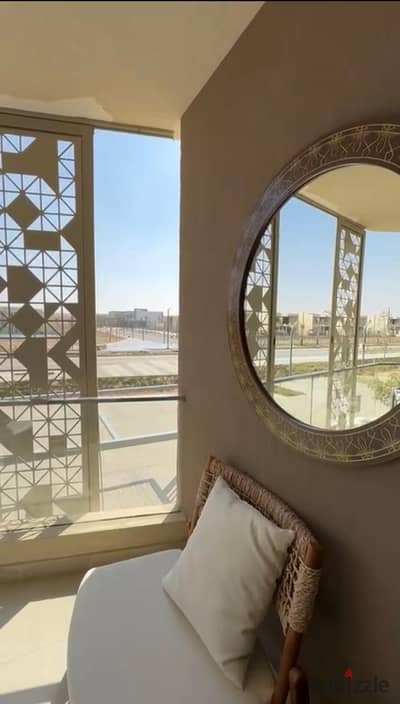 **Very distinctive 196 sqm north-facing apartment for sale inside Badya Palm Hills Compound**                                                        .
