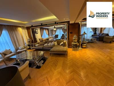 Furnished apartment for sale, 320 sq m, Geziret El Arab Street – Mohandessin