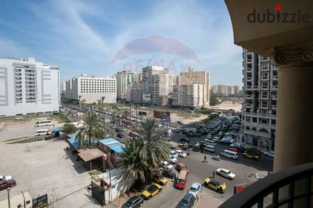 شقة للبيع 235 م سموحة ( ش فوزي معاذ رئيسي - برج اللوتس)