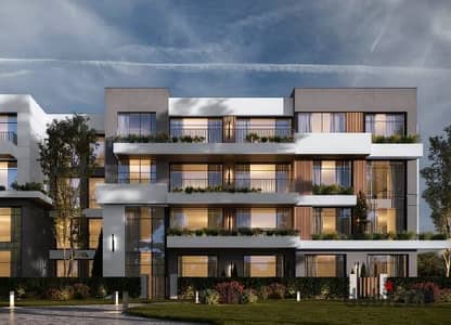 “At a special price in New Zayed, an apartment for sale facing Sphinx Airport, in Gates’ Lugar Compound. ”