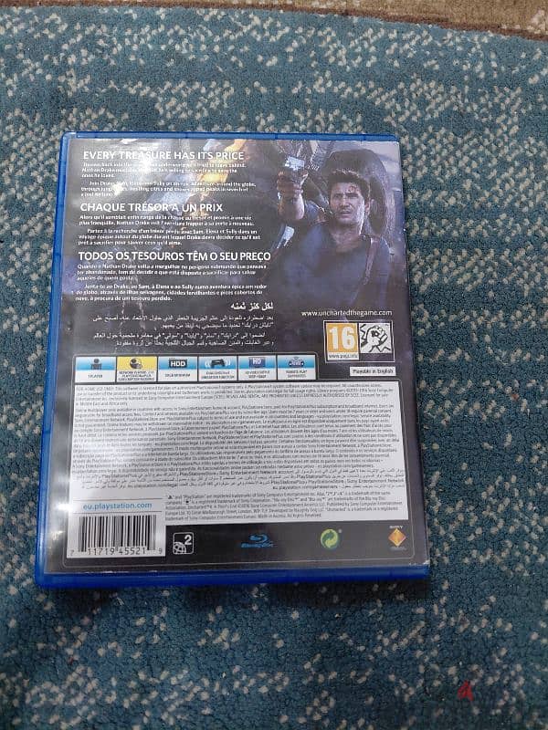 Uncharted ps4 game 1