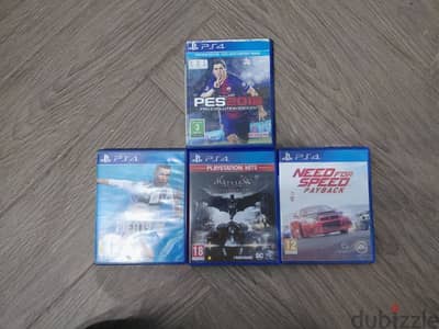 4 playstation games