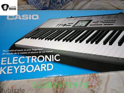 بيانو كاسيو 5 اوكتاف جديدCasio keyboard CTK-1300