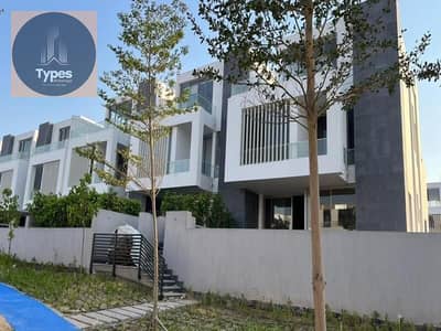 For sale: Resale, immediate delivery, twin villa, 390 sq m, 5 bedrooms, prime location, lowest price in Jewels Inertia Compound, October, next to New