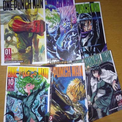 مجموعه manga one-punch man