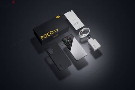 POCO F7 بوكو إف سفن جديد متبرشم مدفوع ضريبة