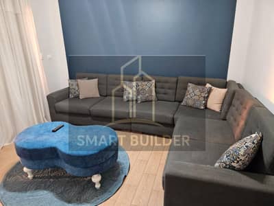Furnished apartment for residential rent in Dar Misr Al-Qarnfal, First Assembly, super-lux finish, distinctive view, modern new furniture suitable for newlyweds