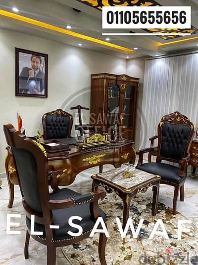 مكتب كلاسيك، مكتب وزاري، مكتب بايوه، مكتب انجليزي مكتب خشب زان احمر
