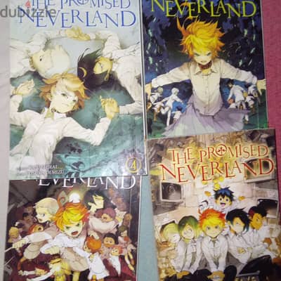 مجموعه manga the promised neverland