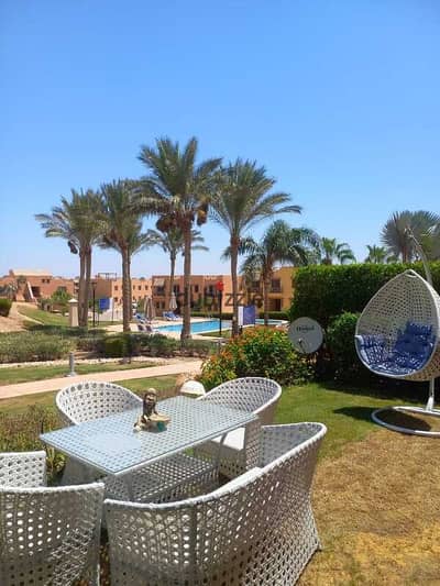 Ground Chalet with Private Garden & Direct Pool View for Sale