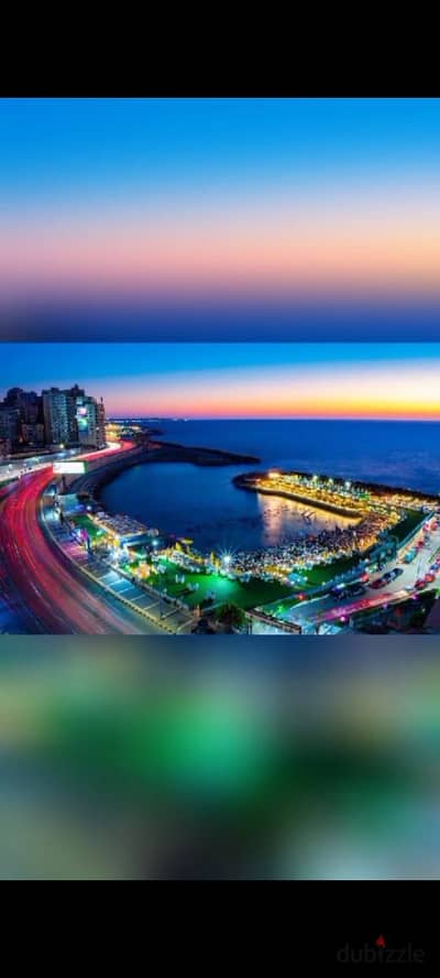 شقه مفروشه فاخره للايجار اليومي ب سابا باشا بانوراما بحر