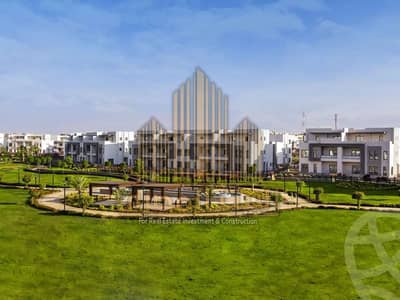 Apartment 160 sqm with Private Garden 70 sqm for Sale in Installments – Wesal Compound, Near Services