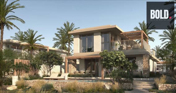 فيلا كاملة التشطيب للبيع في راس سوما لترافكو Experience Grand Coastal Living in a Luxury Villa