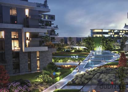 Fully finished 1bedroom apartment with 1bathroom for sale in October City directly on Mehwar Road in a fully serviced compound next to Mall of Arabia