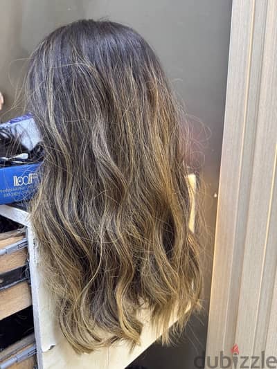 dyed wig