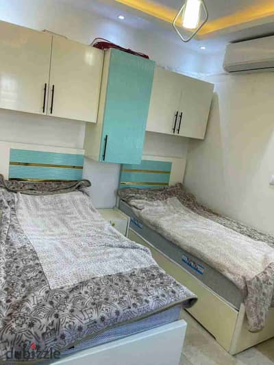 Double furnished studio location in October