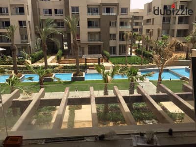 Park View - Hassan Allam  For Sale   Fully Finished Apartment  141 meters   2 bedrooms  2 bathrooms   Prime Location - Overlooking water features