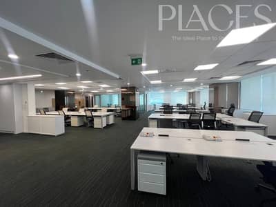 Spacious administrative space for rent, 455 square meters, suitable for large companies, in a strategic location in Fifth Settlement, at a special