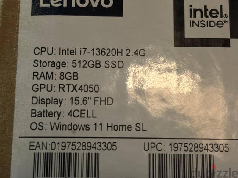 Lenovo RTX 4050 6