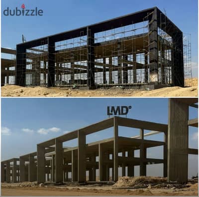 For sale, a show room of 312 meters in the best location in front of the entrance of Al Rehab with a 5% down payment and installments for 5 years