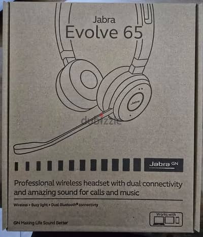 Jabra Evolve 65 Wireless Stereo Business Headset