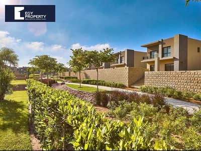 Twinhouse Villa For Sale Ready To Move Under market price in Swanlake Residence - New Cairo