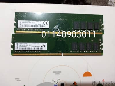 40 رامة 8 جيجا DDR4 كمبيوتر و لاب توب  السعر  2٠00 جنية نهائي الرامة