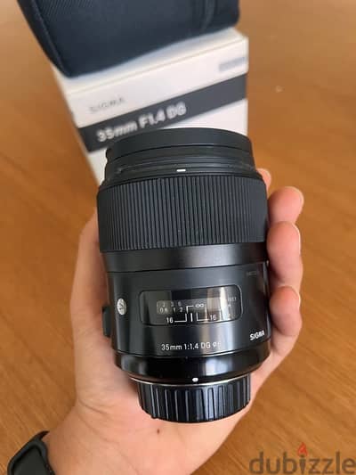 Sigma art 35mm f1.4 for Nikon
