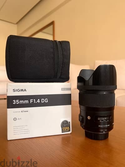 Sigma art 35mm f1.4 for Nikon