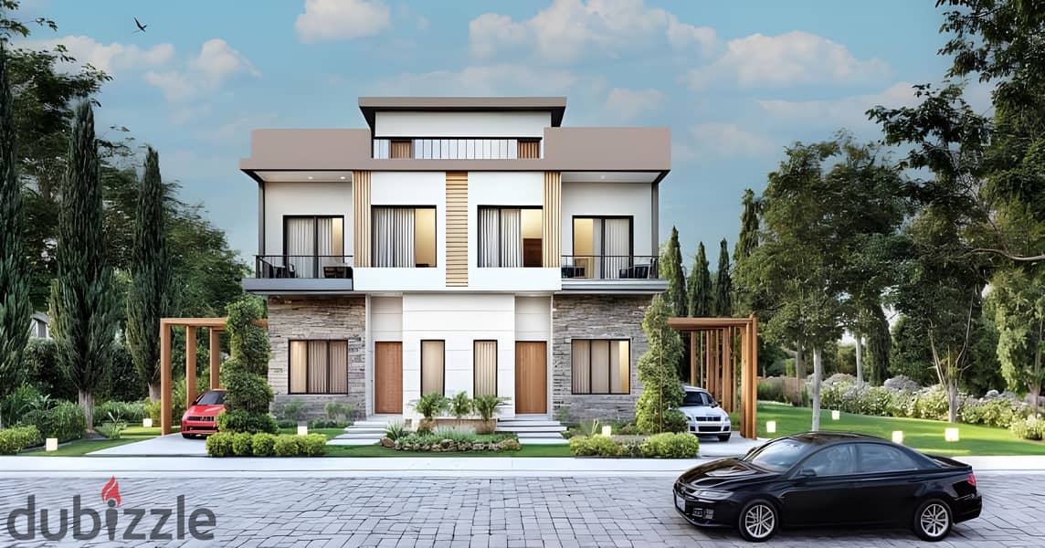 6 Bedrooms 260 sq.M Twinhouse for sale 11,880,000 EGP in New Zayed, Sheikh Zayed