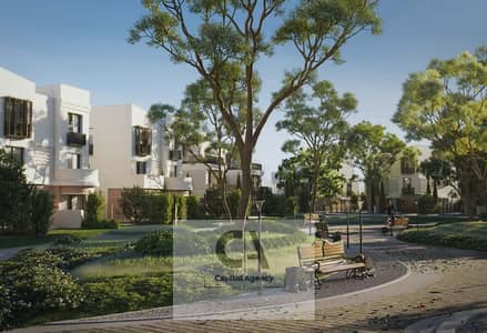Townhouse for sale in the heart of Mostakbal City in Scenes Compound next to Bloomfields with a 5% down payment and installments over 7 years | Scenes
