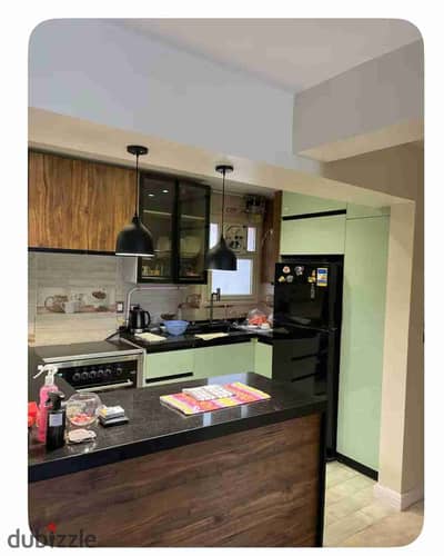 شقه للايجار مفروش كمبوند جنه زايد 2 في الشيخ زايد . Furnished apartment for rent in Jannah Zayed 2 Compound in Sheikh Zayed