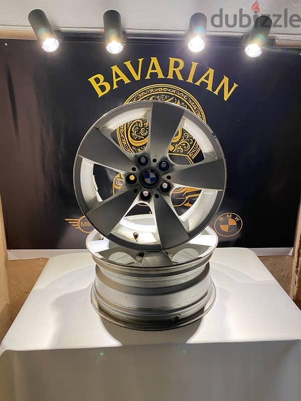 OEM R17 BMW rims 1