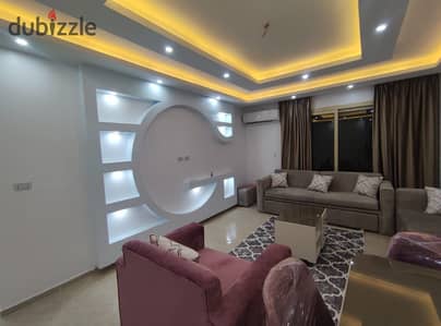 Furnished and equipped apartment for sale in Dar Misr Compound, District 12, 3 rooms, 130 square meters