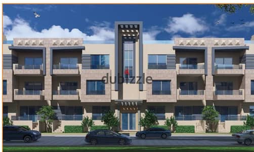 شقة للبيع في  Sheikh Zayed 190m  علي شارع النزهه مباشرة أمام النادي الأهلي في  Sky view Compound – تقسيط حتى 8 سنين