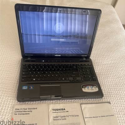 Toshiba i7 Gen2/ 4GBRAM