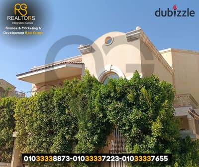 Standalone villa for sale, 560 sq m, Al Nasayem Compound, ultra-super-luxurious (prime location), 7-year payment plan available.