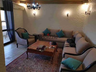 Excellent apartment for rent fully furnished in Zahraa Al-Maadi next to Vodafone Company on the main street