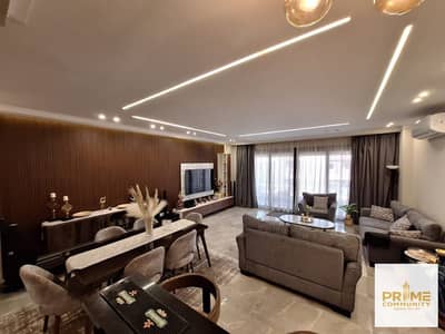 بنتاهوس رائع 285 متر متشطب بالكامل تشطيب فندقي بموقع مميز للبيع بكمبوند ميدتاون التجمع الخامس penthouse fully finished for sale in Midtown new Cairo