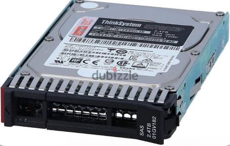 2.4 TB 10K RPM SAS 12Gb/s enterprise HDD for Lenovo ThinkSystem server