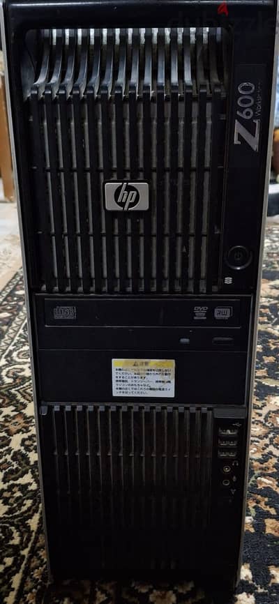كيسة hp z600 workstation مع كارت gtx 770