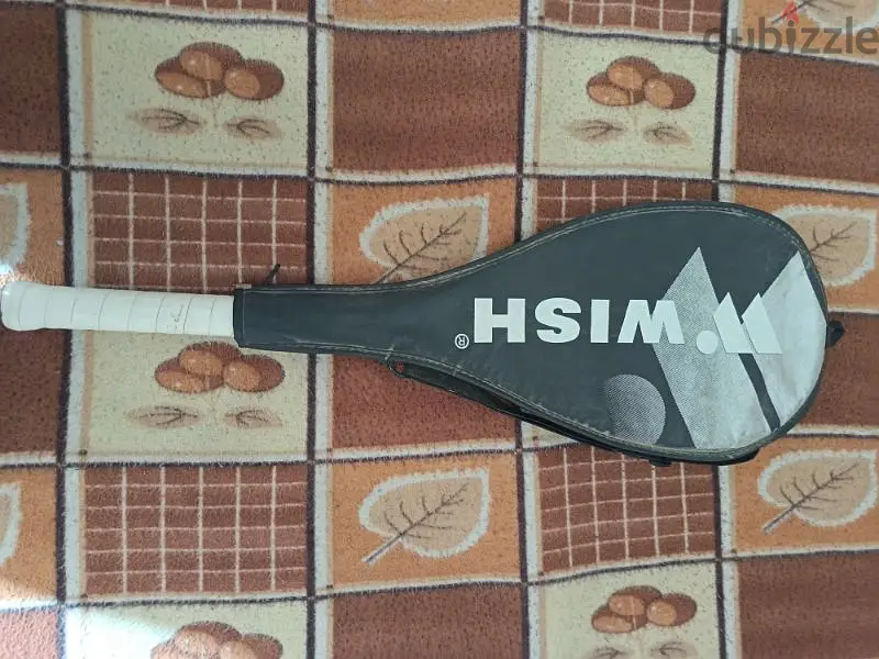 مضرب سكواش Wish Titanium اصلي بلجراب